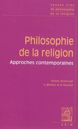 Philosophie de la religion : approches contemporaines