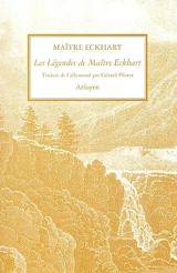 Les légendes de Maître Eckhart - Johannes Eckhart