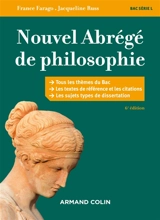 Nouvel abrégé de philosophie : bac série L - Jacqueline Russ
