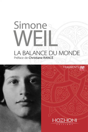 La balance du monde - Simone Weil