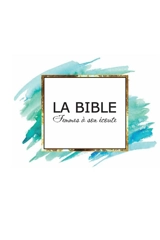 BIBLE FEMMES A SON ECOUTE (FASE) - AQUA & OR COUVERTURE RIGIDE - ANONYME