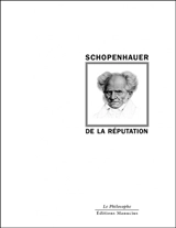 De la réputation - Arthur Schopenhauer