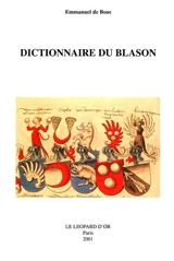Dictionnaire du blason - Emmanuel de Boos