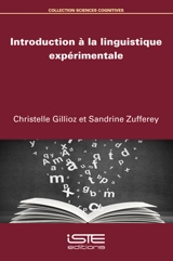 Introduction à la linguistique expérimentale - Christelle Gillioz