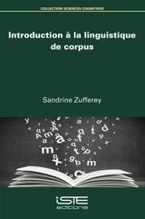 Introduction à la linguistique de corpus - Sandrine Zufferey