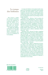 Le temps des bohèmes - Dan Franck