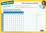 Division : mémo effaçable : CM1, CM2