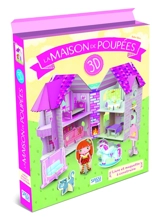 La maison de poupées 3D : livre et maquette à construire - Nadia Fabris