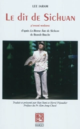 Le dit du Sichuan : p'ansori moderne - Jaram Lee