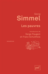 Les pauvres - Georg Simmel
