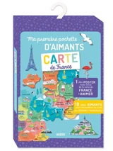 Carte de France : ma première pochette d'aimants - Hui Skipp