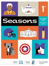 Seasons, anglais 1re, B1-B2 : programme 2019
