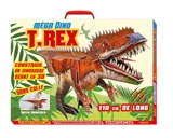 T.rex : construis un dinosaure géant en 3D sans colle : 110 cm de long - David Hawcock