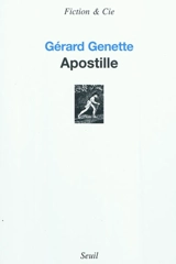 Apostille - Gérard Genette
