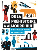 De la préhistoire à aujourd'hui : l'histoire du monde en 400 pictos - Anne Jonas