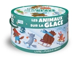 Les animaux sur la glace : livre + puzzle géant - Ester Tomè
