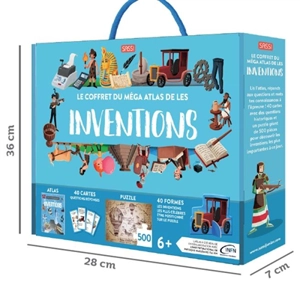 Le coffret du méga atlas des inventions - Ester Tomè
