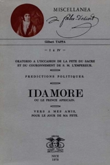 Miscellanea Fabre d'Olivet : 01 : Recueil de pièces rares ou inédites - G. Tappa