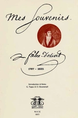 Mes souvenirs - Antoine Fabre d'Olivet