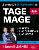 Le manuel d'entraînement du Tage Mage : 12 tests, 1.100 questions, 1.100 vidéos : nouveau programme officiel, 2022 - Joachim Pinto