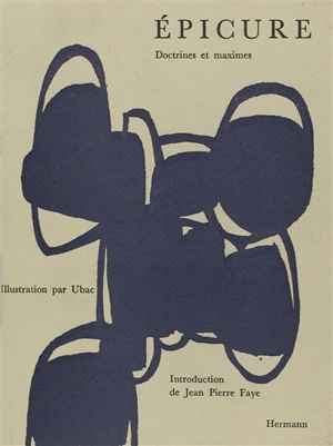 Doctrines et maximes - Epicure