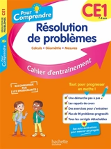 Pour comprendre, résolution de problèmes CE1, 7-8 ans : calculs, géométrie, mesures : cahier d'entraînement - Daniel Berlion