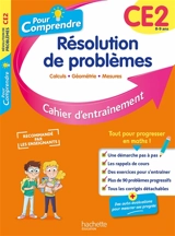 Pour comprendre, résolution de problèmes CE2, 8-9 ans : calculs, géométrie, mesures : cahier d'entraînement - Daniel Berlion