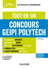 Concours Geipi Polytech : tout-en-un : conforme au nouveau concours - Marie-Virginie Speller