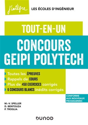 Concours Geipi Polytech : tout-en-un : conforme aux nouveaux programmes - Marie-Virginie Speller