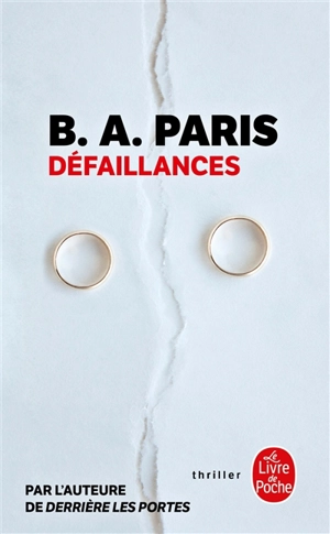 Défaillances - B.A. Paris