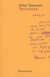 Terre exacte - Esther Tellermann