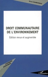 Droit communautaire de l'environnement - Simon Charbonneau
