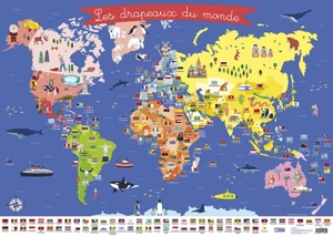 Les drapeaux du monde - Emilie Lapeyre