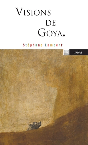 Visions de Goya : l'éclat dans le désastre - Stéphane Lambert