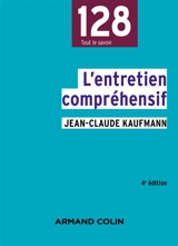 L'entretien compréhensif - Jean-Claude Kaufmann