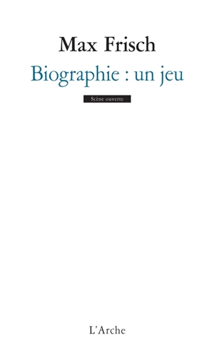 Biographie : un jeu - Max Frisch
