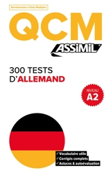 300 tests d'allemand, niveau A2 : QCM - Bettina Schödel