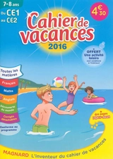 Cahier de vacances du CE1 au CE2, 7-8 ans - Christian Redouté