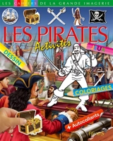 Les pirates : activités + autocollants - Jack Delaroche