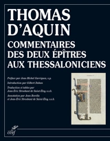 Commentaires des deux épîtres aux Thessaloniciens - Thomas d'Aquin