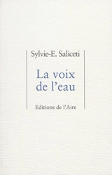 La voix de l'eau - Sylvie-E. Saliceti