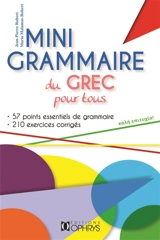 Mini-grammaire du grec pour tous - Jean-Pierre Robert