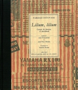 Lilium, lilium : carnet de dessins. Lilium, lilium : a sketchbook - Farhad Ostovani