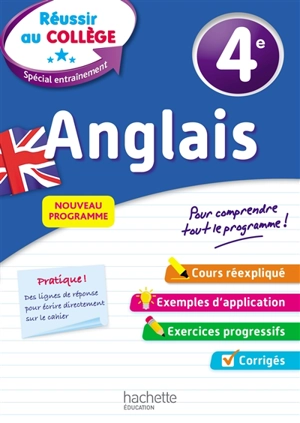 Anglais 4e : nouveau programme - André Michoux