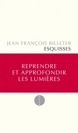 Esquisses - Jean-François Billeter