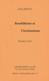 Bouddhisme et christianisme : examen cursif - Emile Besson