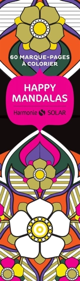 Happy mandalas : 60 marque-pages à colorier - Alan Guilloux