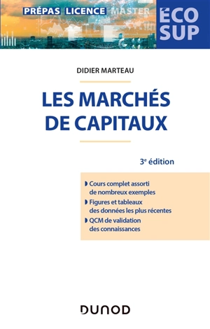 Les marchés de capitaux - Didier Marteau
