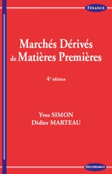 Marchés dérivés de matières premières - Yves Simon