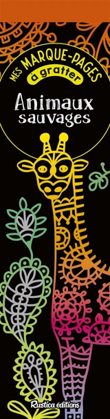 Animaux sauvages : mes marque-pages à gratter - Muriel Douru